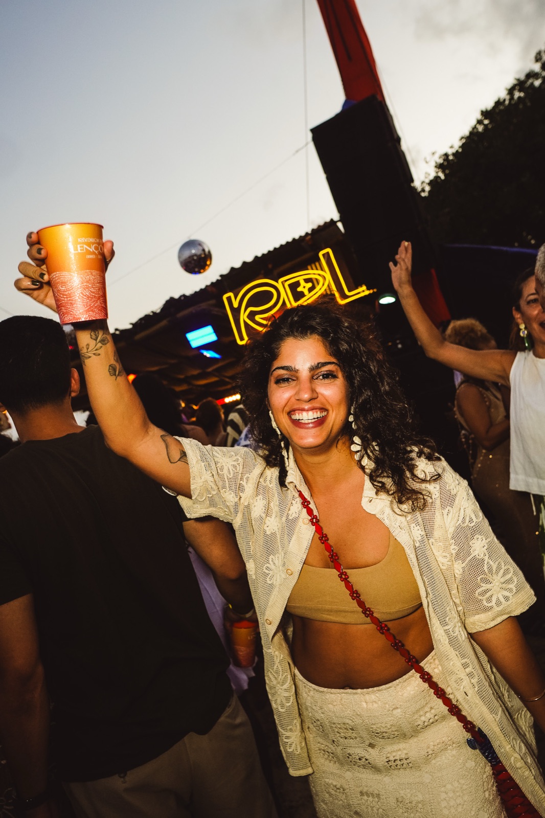 Festa na praia em Atins